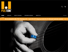 Tablet Screenshot of plectone.com